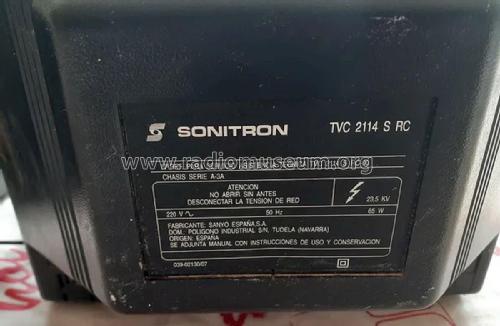 Sonitrón TVC-2114S RC; Sanyo España, Sonitr (ID = 3108903) Television