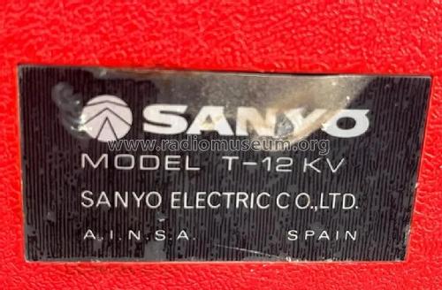 T-12KV; Sanyo España, Eurotr (ID = 3014172) Televisore