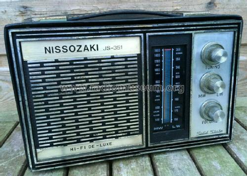 Nissozaki Hi-Fi De-Luxe Solid State JS-351; Satellite (ID = 2478949) Radio