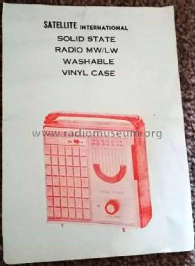 Satellite International Solid State Radio SE-28; Satellite (ID = 2535183) Radio