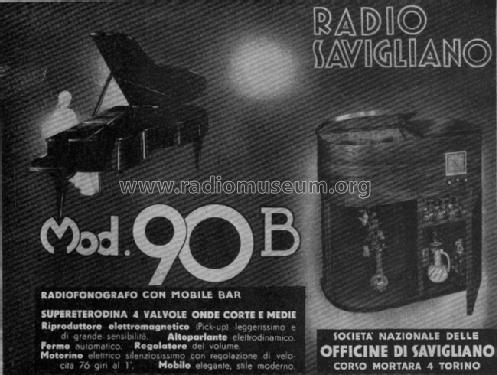 90B; Savigliano, Officine (ID = 706516) Radio