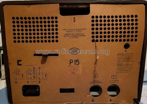 P15; SBR Société Belge (ID = 2987062) Radio