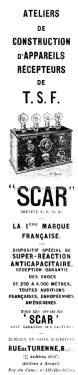 Poste à 4 lampes extérieures ; SCAR S.C.A.R., (ID = 2282626) Radio