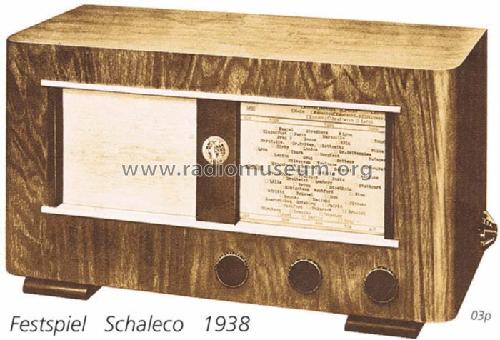 Festspiel W; Schaleco - Schackow, (ID = 786) Radio