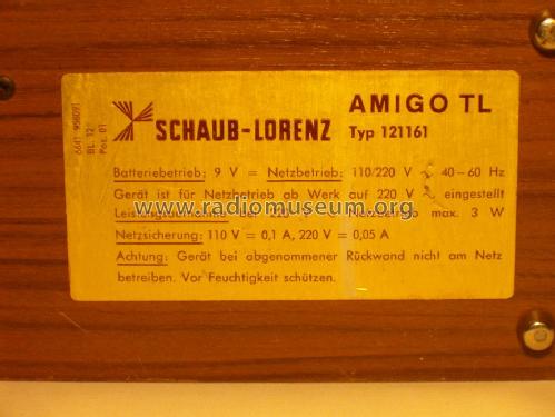 Amigo TL 121161; Schaub und Schaub- (ID = 400098) Radio