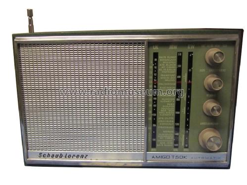 Amigo T50K Automatik; Schaub und Schaub- (ID = 1943310) Radio