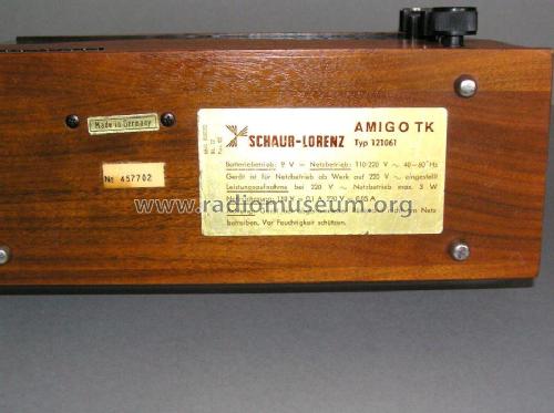 Amigo TK 121061; Schaub und Schaub- (ID = 570703) Radio