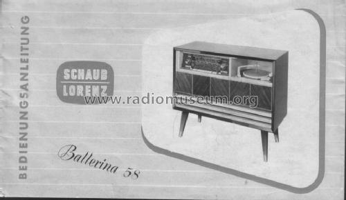 Ballerina 58 7210; Schaub und Schaub- (ID = 368073) Radio