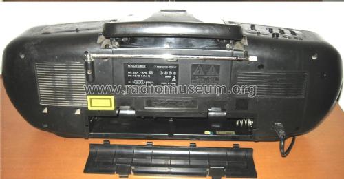 Compact Disc Player - Stereo Dual Cassette Recorder RCR-87; Schaub und Schaub- (ID = 2382130) Radio