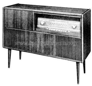 Duett Stereo 50; Schaub und Schaub- (ID = 40557) Radio