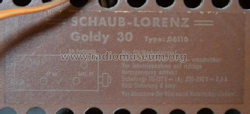 Goldy 30 06110; Schaub und Schaub- (ID = 1648551) Radio