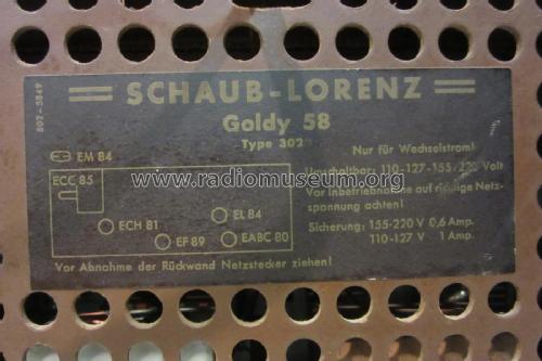 Goldy 58 3020; Schaub und Schaub- (ID = 2045140) Radio