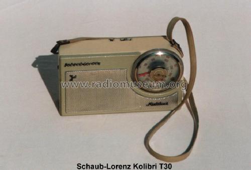 Kolibri T30 Type 42080/81/82; Schaub und Schaub- (ID = 2680) Radio