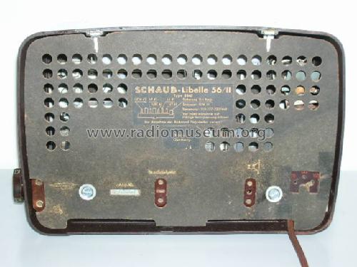 Libelle 56/II 3361 GW; Schaub und Schaub- (ID = 218843) Radio