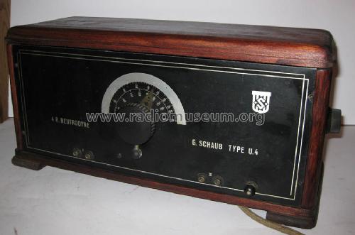 Neutrodyne U4 ; Schaub und Schaub- (ID = 1588510) Radio