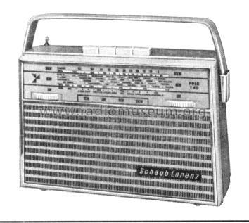 Polo T40L; Schaub und Schaub- (ID = 39709) Radio