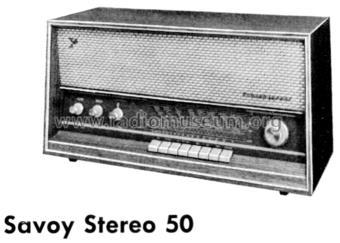 Savoy Stereo 50; Schaub und Schaub- (ID = 40611) Radio