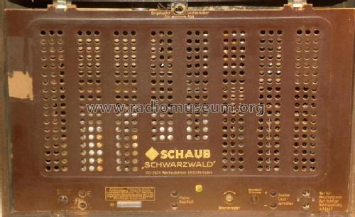 Schwarzwald W; Schaub und Schaub- (ID = 752450) Radio