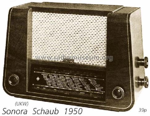 Sonora ; Schaub und Schaub- (ID = 708555) Radio