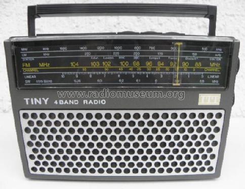 Tiny 4 Band Radio 109B; ITT nicht Schaub, (ID = 828834) Radio