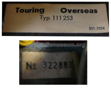 Touring Overseas 111253; Schaub und Schaub- (ID = 2293999) Radio