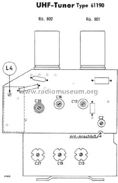 UHF-Tuner 61190; Schaub und Schaub- (ID = 2614115) Adapteur