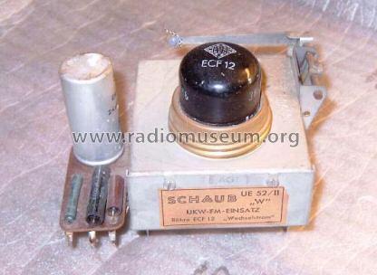 UKW-FM-Einsatz UE52/W UE52/GW; Schaub und Schaub- (ID = 96197) Adaptor