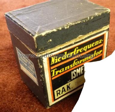 Ismet - Niederfrequenz Transformator ; Schlenker, Johann; (ID = 1759411) Radio part