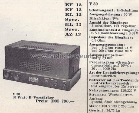 V30; Schmitt, K.A.; (ID = 1382864) Ampl/Mixer