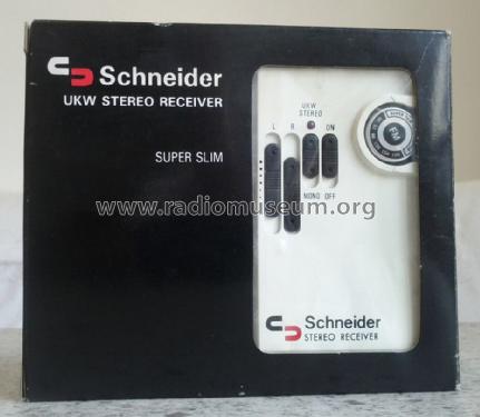 UKW Stereo Receiver - Super Slim ; Schneider (ID = 1653826) Radio