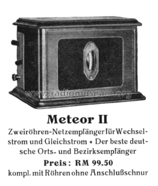 Meteor II SO N2; Schneider-Opel AG, (ID = 2961492) Radio