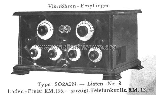 SO2A2N; Schneider-Opel AG, (ID = 3076525) Radio