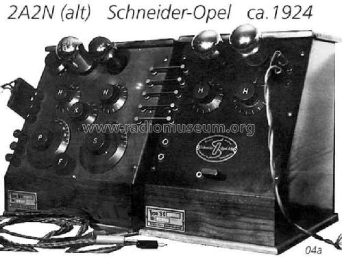 SO2A ; Schneider-Opel AG, (ID = 2402) Radio