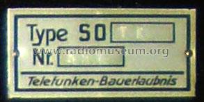 Teledyn SO TE; 7 Röhren SO TE; Schneider-Opel AG, (ID = 646724) Radio