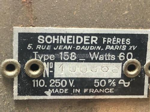 158; Schneider Frères, (ID = 2470931) Radio