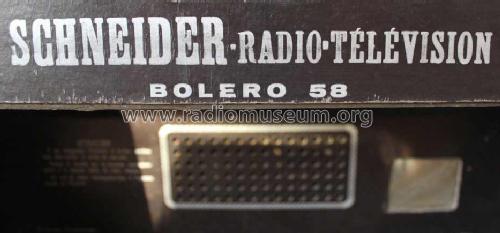 Bolero AM 58; Schneider Frères, (ID = 1920719) Radio