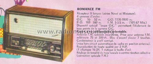 Romance FM 58; Schneider Frères, (ID = 1920716) Radio