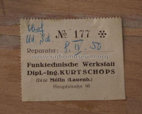 RS2W; Schöps, Kurt, Dipl. (ID = 2959034) Radio