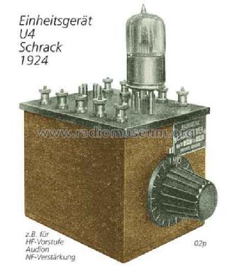 Einheitsgerät U4; Schrack Triotron; (ID = 2406) mod-past25