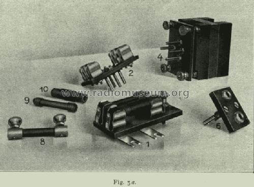 Radiobaukasten U4; Schrack Triotron; (ID = 1100114) mod-past25