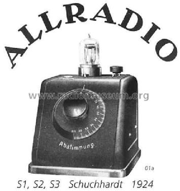Allradio S2 ; Schuchhardt, (ID = 711630) Radio