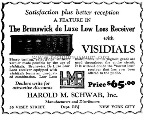 5726WK; Schwab Inc., Harold (ID = 1101477) Radio