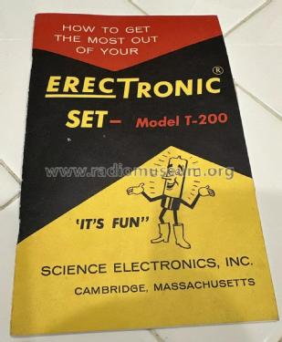 Erec-Tronic Set T-200; Science Electronics (ID = 3070049) Kit