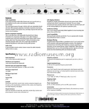 Telephone Interface TI-101; Radio Systems, Inc.; (ID = 2886733) Misc