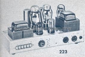 Laboratory Power Amplifier 220-A; Scott; H.H.; Maynard (ID = 222393) Ampl/Mixer