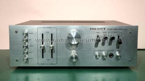 Stereo Amplifier A416; Scott; H.H.; Maynard (ID = 2035740) Ampl/Mixer