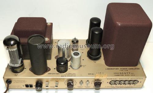 Laboratory Power Amplifier 232B; Scott; H.H.; Maynard (ID = 1905884) Ampl/Mixer