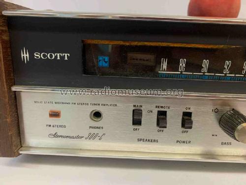 Solid State Wideband FM-Stereo Tuner Amplifier Stereomaster 300-C; Scott; H.H.; Maynard (ID = 2986275) Radio