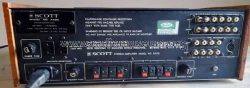 Stereo Amplifier A 426; Scott; H.H.; Maynard (ID = 2718202) Ampl/Mixer