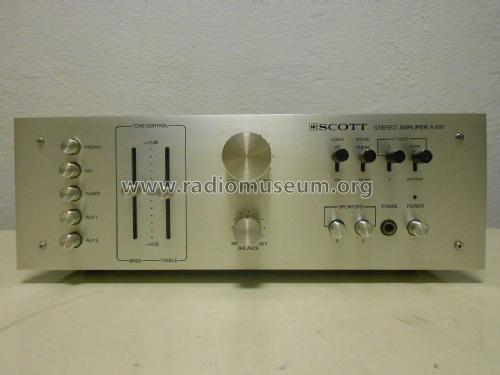 Stereo Amplifier A416; Scott; H.H.; Maynard (ID = 2230251) Verst/Mix